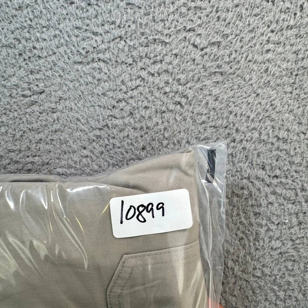 Mugsy Beachwoods Men Khaki Tan Utility Carpenter Chino Pants 35x32 TWDWP2